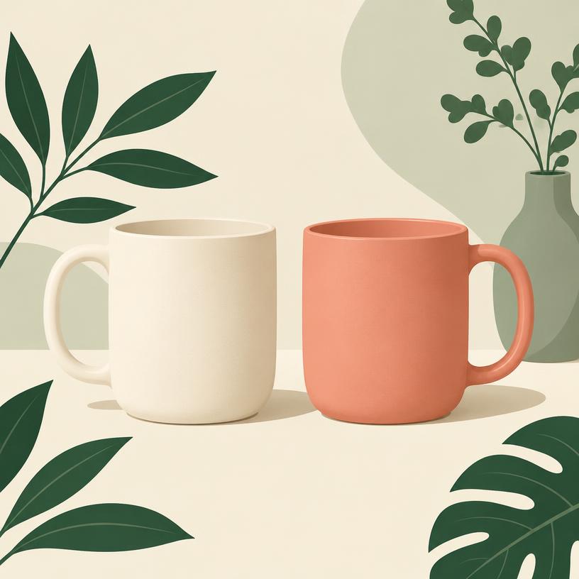 Illustration of the Miro Ceramic Mug